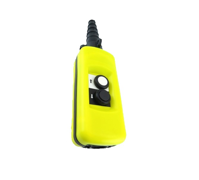 کليد جرثقيل اشنایدرXACA271 تک سرعته دو دکمه