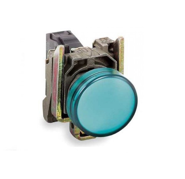 چراغ سیگنال فلزی سبز بدون لامپ اشنایدر XB4BV63