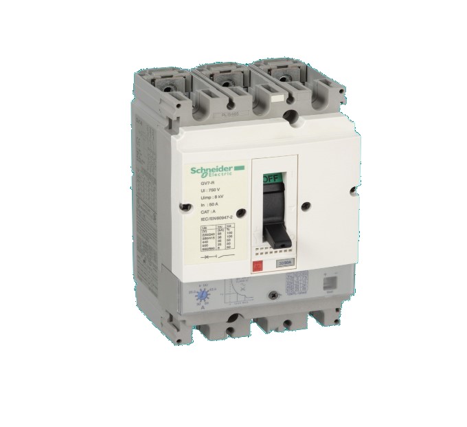 کليد حرارتی مغناطیسی 30 تا 50 آمپراشنایدر GV7RE50 قدرت قطع 36 کیلو آمپر