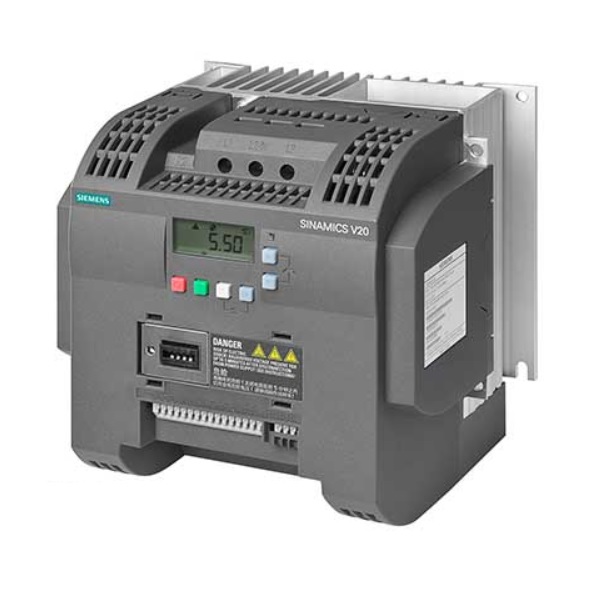 درایو V20 زیمنس 2.2 کیلووات تکفاز بدون فیلتر 6SL3210-5BB22-2UV0