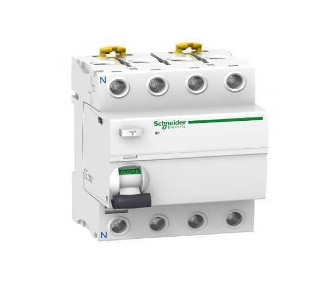 محافظ جان 25 آمپر چهار پل 300 میلی آمپر Acti 9 iID K اشنایدر الکتریک